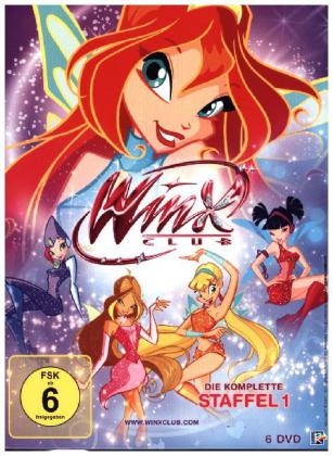 Winx Club. Staffel.1, 6 DVDs