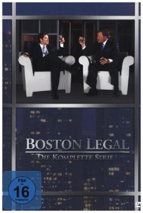 Boston Legal - Die komplette Serie. Season.1-5, 27 DVDs