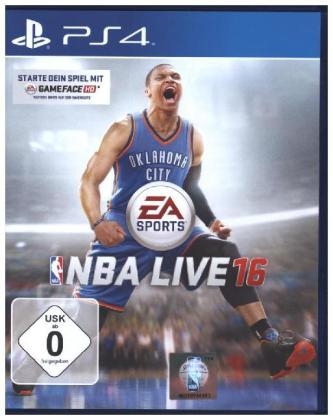 NBA LIVE 16, PS4-Blu-ray-Disc