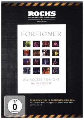 25 All Access Tonight, 1 DVD -  Foreigner