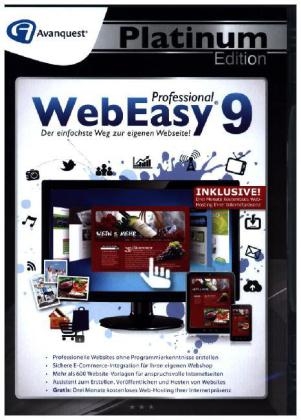 WebEasy 9 Professional, 1 CD-ROM