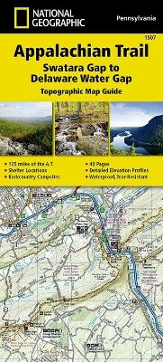 Appalachian Trail, Swatara Gap To Delaware Water Gap, Pennsylvania -  National Geographic Maps