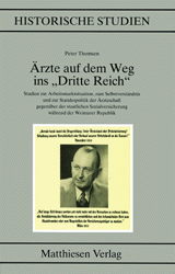 Ärzte auf dem Weg ins "Dritte Reich" - Peter Thomsen