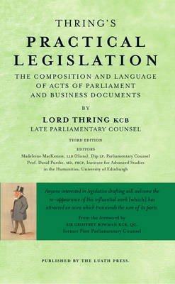 Thring’s Practical Legislation - Henry Thring