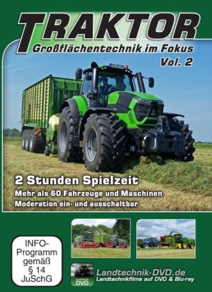 Traktor-Großflächentechnik im Fokus. Vol.2, 1 DVD