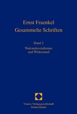 Ernst Fraenkel - Gesammelte Schriften - 