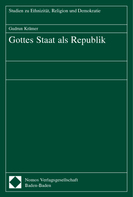 Gottes Staat als Republik - Gudrun Krämer