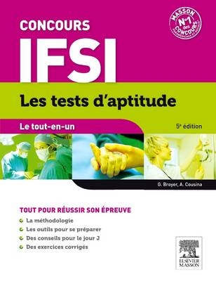 Tests Aptitude Concours Infirmier 5ed. - Gerard Broyer, Agnes Cousina