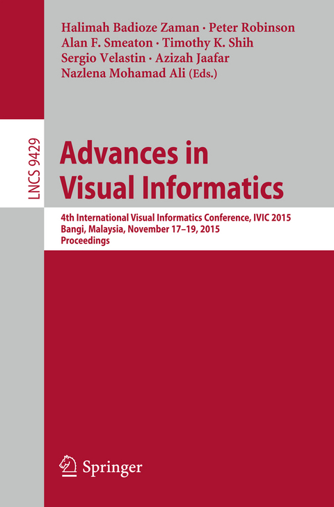 Advances in Visual Informatics - 