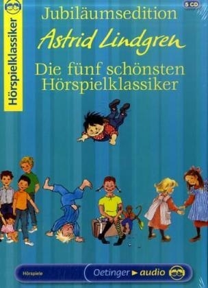 Astrid Lindgren Jubiläumsedition - Die fünf schönsten Hörspielklassiker - Astrid Lindgren