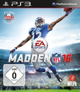Madden NFL 16, 1 PS3-Blu-ray-Disc
