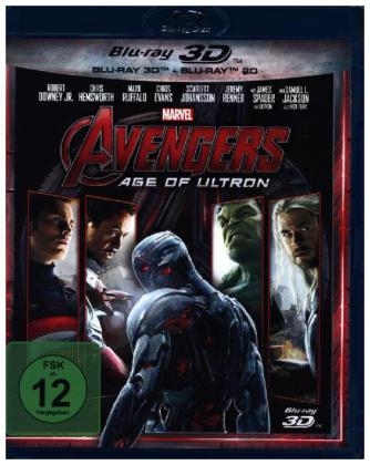 Avengers: Age of Ultron 3D, 1 Blu-ray