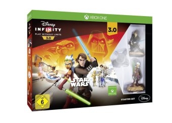 Disney Infinity 3.0, Star Wars, Starter-Set, XBox One-Blu-ray Disc + 2 Figuren u. Infinity Base