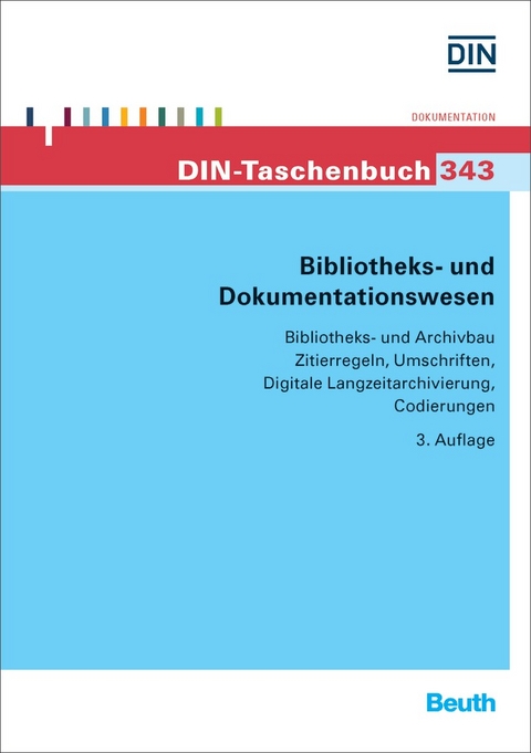 Bibliotheks- und Dokumentationswesen