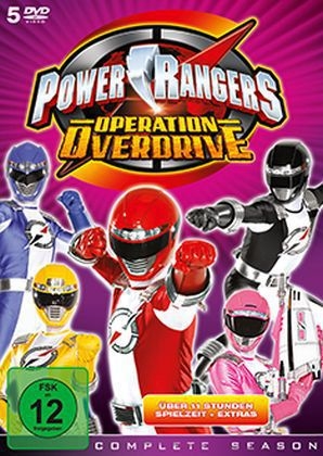 Power Rangers - Operation Overdrive. Staffel.15, 5 DVDs