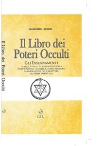 Libro dei Poteri Occulti - Annie Besant, Charles Leadbeater