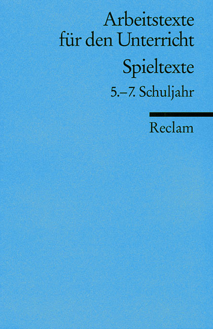 Spieltexte - 