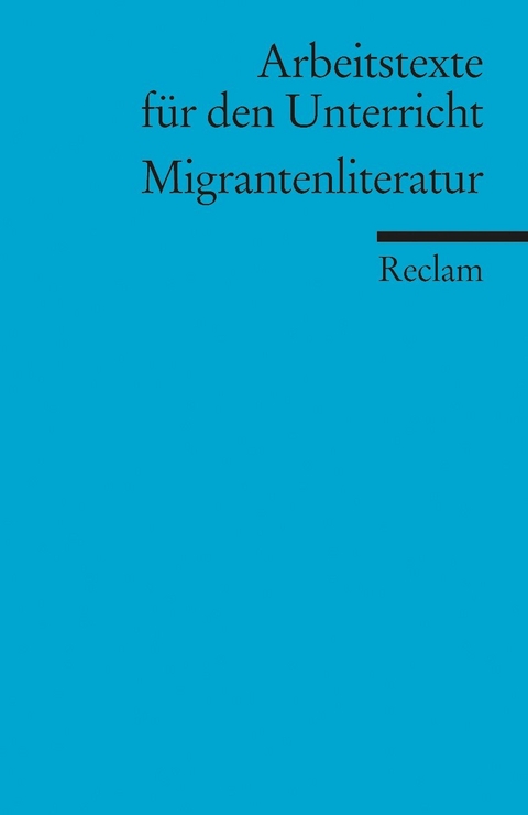 Migrantenliteratur - 