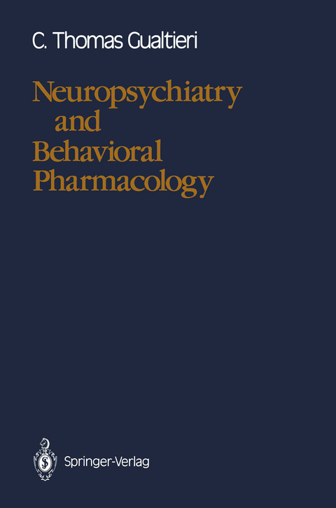 Neuropsychiatry and Behavioral Pharmacology - C. Thomas Gualtieri