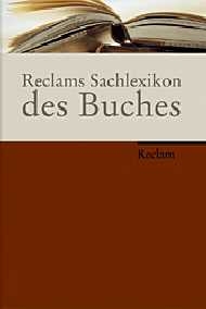 Reclams Sachlexikon des Buches - 