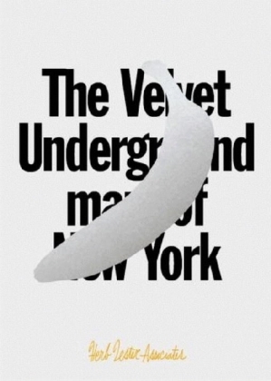 The Velvet Underground Map of New York - Herb Lester