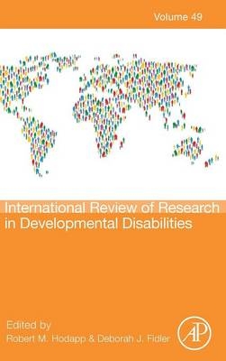 International Review of Research in Developmental Disabilities