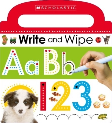 Write and Wipe ABC 123 -  Scholastic