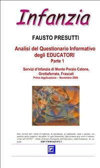 Analisi del Questionario Informativo degli Educatori degli Asilo nido Parte 1 - Fausto Presutti