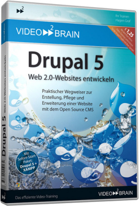 Drupal 5 - video2brain Video-Training - Software-Paket (Drupal 5, XAMPP) - Hagen Graf