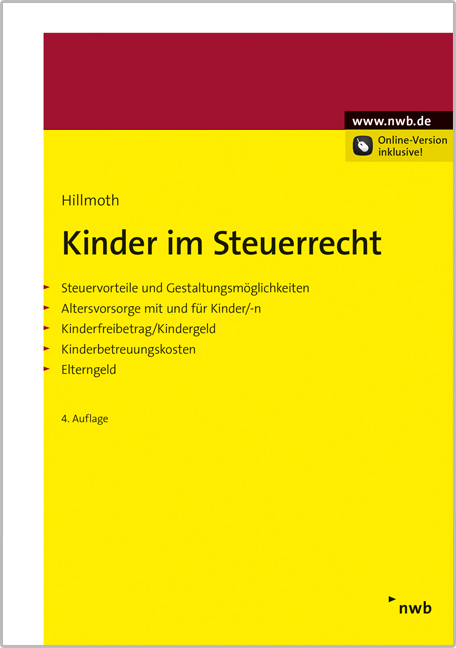 Kinder im Steuerrecht - Bernhard Hillmoth