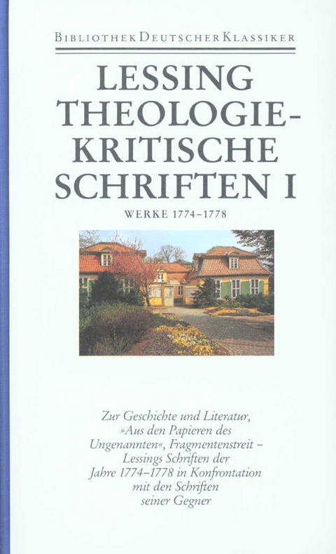 Werke und Briefe. 12 in 14 Bänden - Gotthold Ephraim Lessing