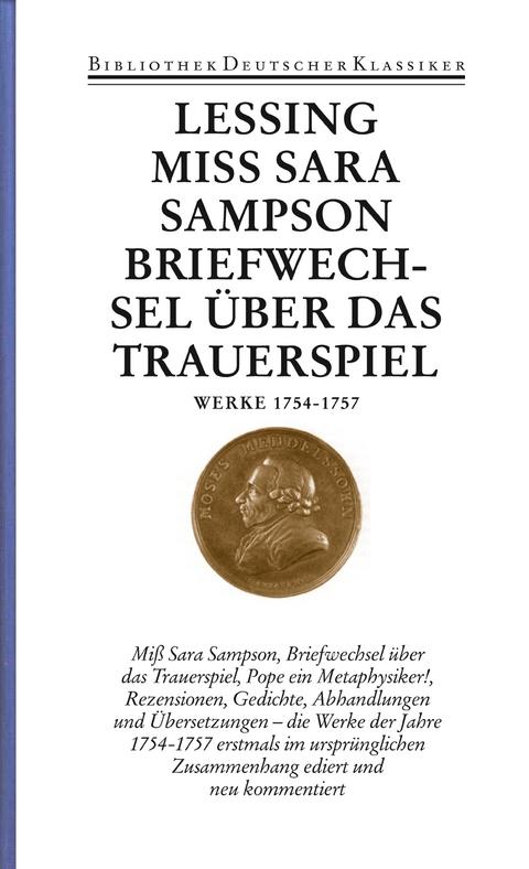 Werke und Briefe. 12 in 14 Bänden - Gotthold Ephraim Lessing