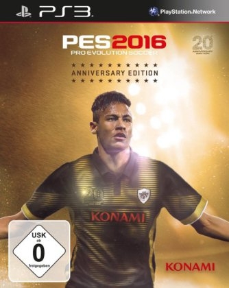 PES 2016, Pro Evolution Soccer, PS3-Blu-ray Disc, Anniversary Edition