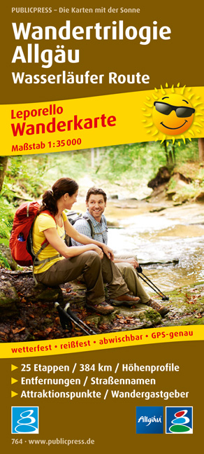 Wandertrilogie Allgäu - Wasserläufer