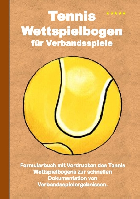 Tennis Wettspielbogen für Verbandsspiele - Theo von Taane