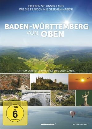Baden-Württemberg von oben, 1 DVD
