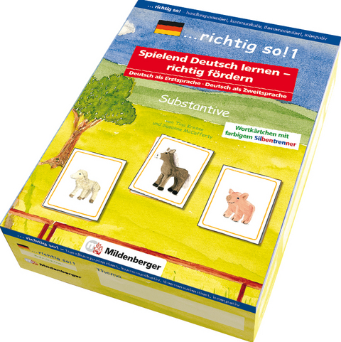 ... richtig so! 1, Spiele für den Deutsch-Förderunterricht und für Deutsch als Fremdsprache - Tina Kresse, Susanne Schurig