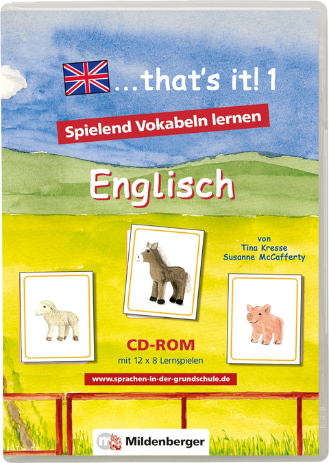 ... that's it! 1 - CD-ROM. Lernspiele für den Englischunterricht / „... that`s it! 1“ – Lernsoftware, Einzellizenz - Tina Kresse, Susanne McCafferty