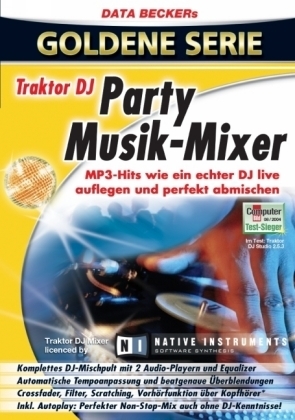 Traktor DJ Party Musik-Mixer, CD-ROM