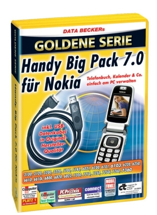Handy Big-Pack 7.0 für Nokia, CD-ROM m. USB-Datenkabel