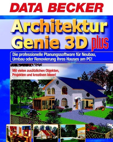 Architektur Genie 3D plus, 2 CD-ROMs