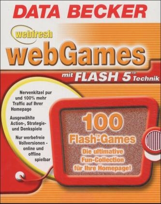 100 WebGames für Flash 5 Technik, 1 CD-ROM