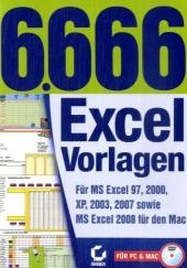 6.666 Excel Vorlagen, DVD-ROM