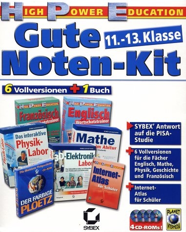 Gute Noten-Kit 11.-13. Klasse, 4 CD-ROMs