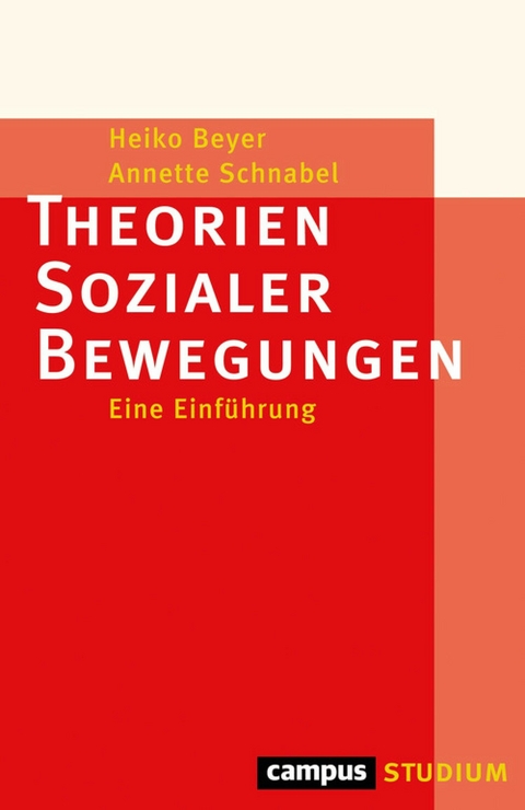 Theorien Sozialer Bewegungen -  Heiko Beyer,  Annette Schnabel