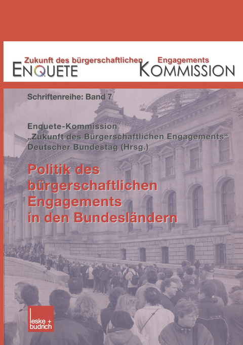 Politik des bürgerschaftlichen Engagements in den Bundesländern - 