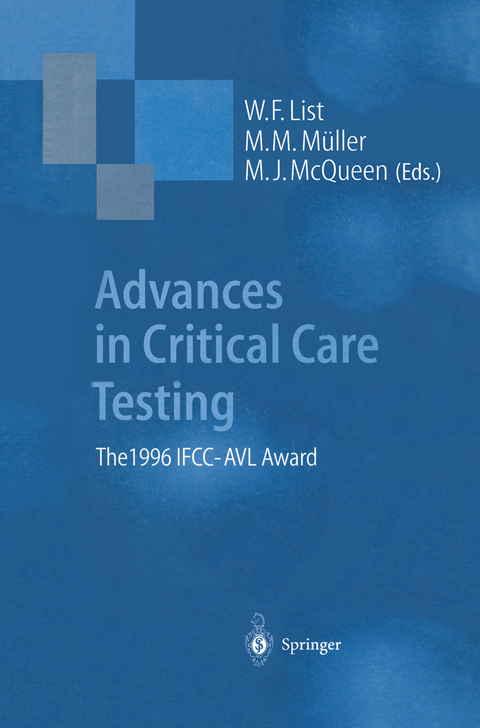 Advances in Critical Care Testing - 