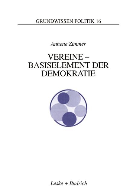 Vereine - Basiselement der Demokratie - Annette Zimmer