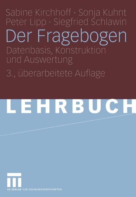 Der Fragebogen - Sabine Kirchhoff, Sonja Kuhnt, Peter Lipp, Siegfried Schlawin