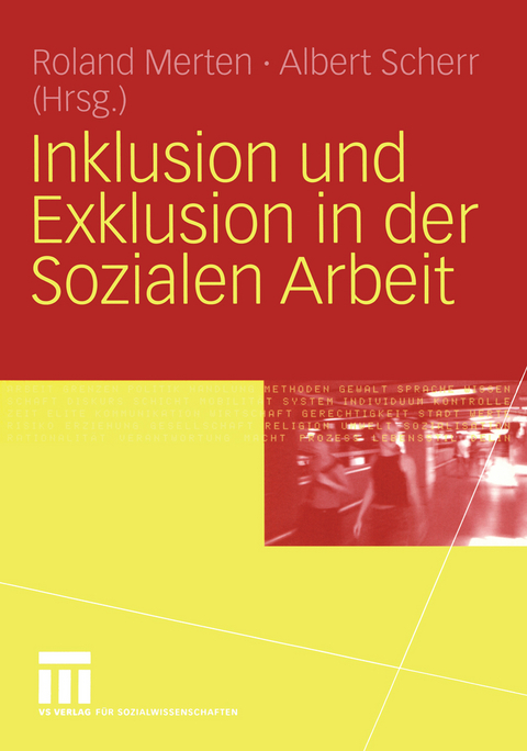 Inklusion Und Exklusion In Der Sozialen Arbeit Von Roland Merten | ISBN ...